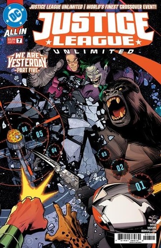 Justice League Unlimited (2024) #7 NM Dan Mora Cover