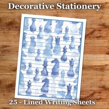 25 Sheets Decorative Paper Letter Writing Paper Color Stationery - Cute 011