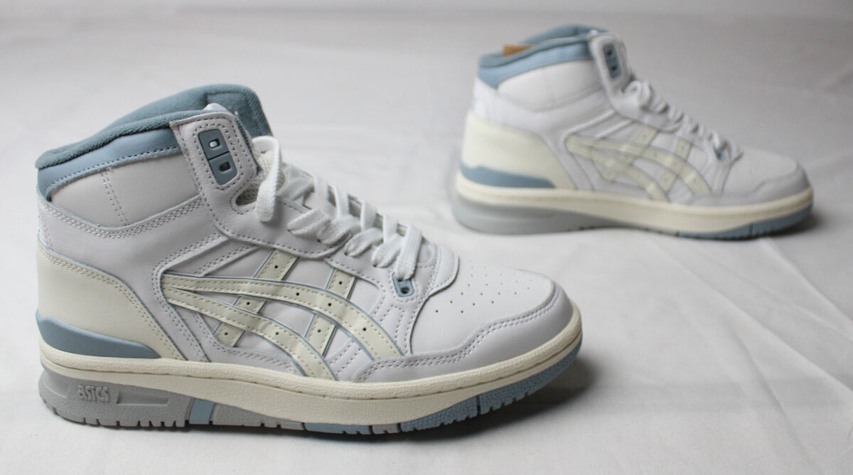 Asics Unisex EX89 MT Mid-Top Sportstyle Shoes CD4 White Asics Unisex EX89 MT Mid-Top Sportstyle Shoes CD4 White