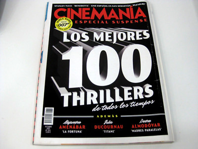 REVISTA CINEMANIA MAGAZINE James Bond 007 Keine Zeit Zu Sterben Oktober 2021