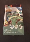 Animal Crossing 4 Piece Full Sheet Set  Brand New In Package
