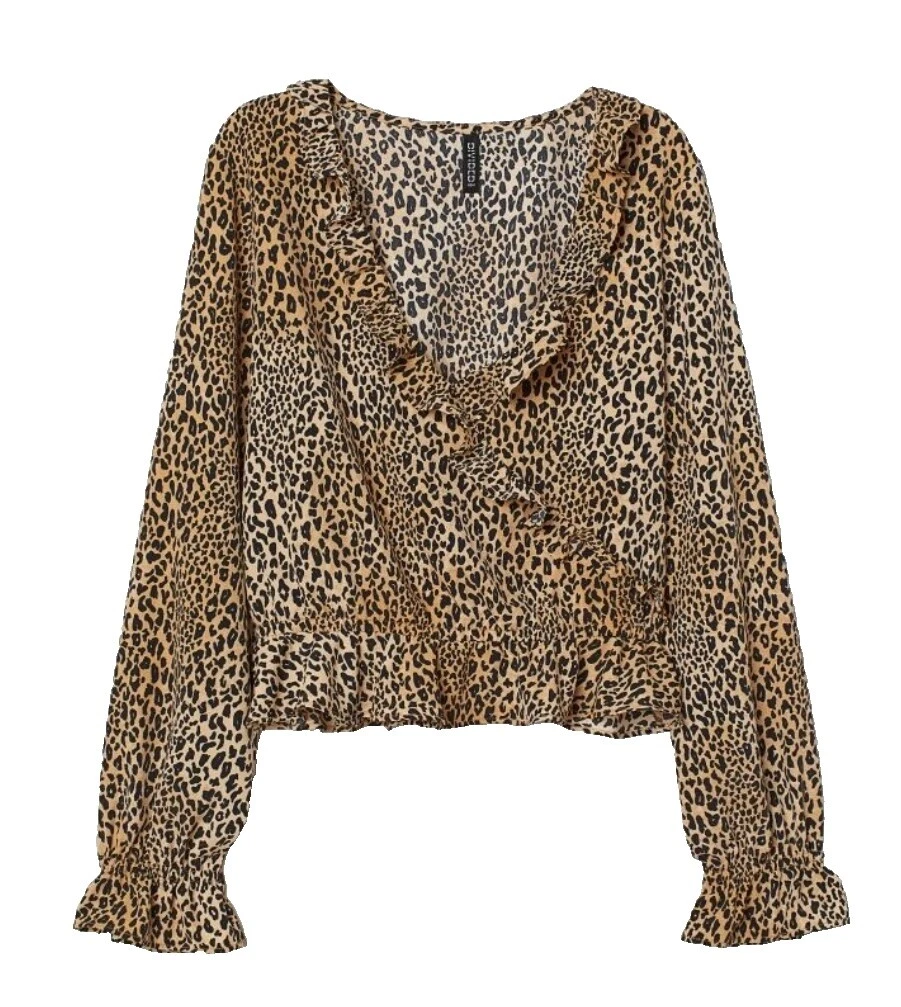 H&M Animal Print blusas para mujer