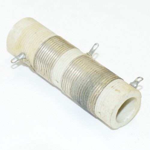 (11.5+19) TURNS ~(2.3+4.54) uH INDUCTANCE COIL SILVERED COPPER WIRE CERAMIC BODY - Picture 2 of 3