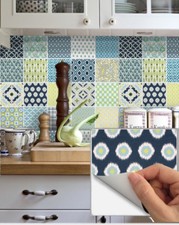 Tile Vinyl Stickers Decorative Kitchen Bathroom: Fmix1 Patchwork