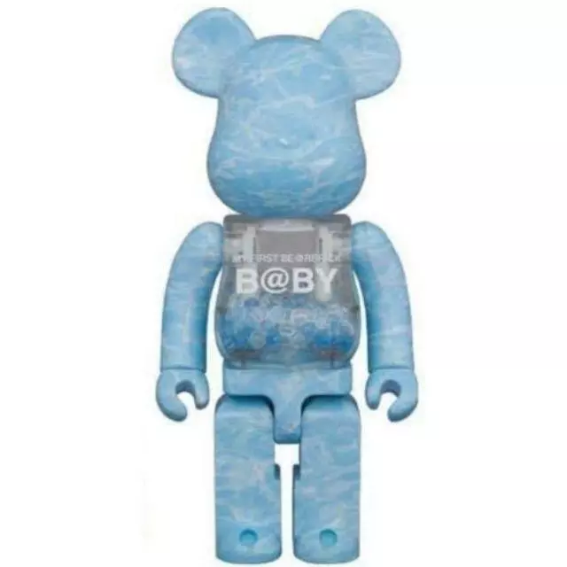 MEDICOM TOY BEARBRICK MY FIRST BE@RBRICK B@BY WATER CREST 1000%