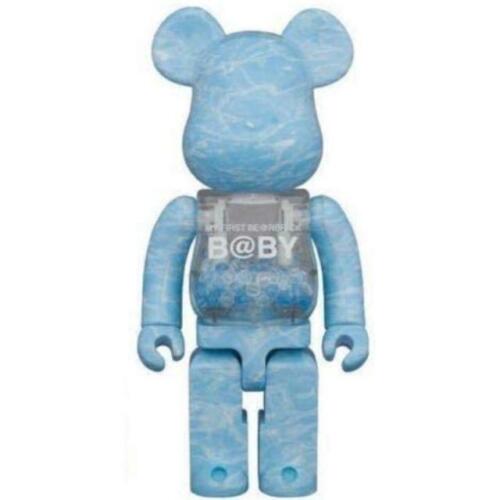 MEDICOM TOY BEARBRICK MY FIRST BE@RBRICK B@BY WATER CREST 1000% - Foto 1 di 1