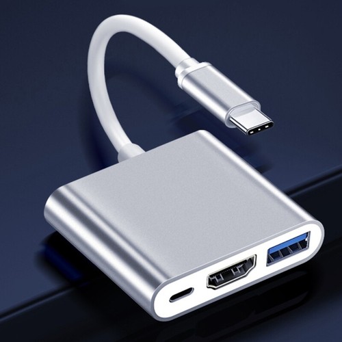 Multiports USB C To HDMIs Adapter With PD100W Charging And USB3.0 Port - Zdjęcie 2 z 8