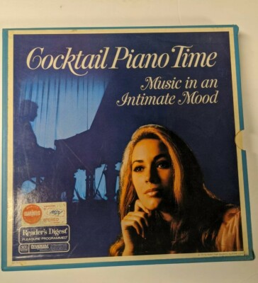 Cocktail Piano Time Music In An Intimate Mood (5) Record Box Set 33 LP RDA 103-A