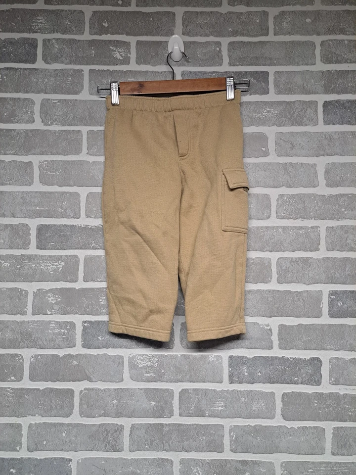 Pantalones Bugle Boy Auténticos Beige Niño Carga Polar Niños Talla 3T Foto 2 de 4