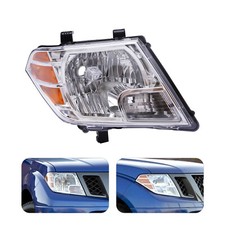 Right Halogen Headlight For Nissan Frontier 2009-2018 Passenger Side Headlamp