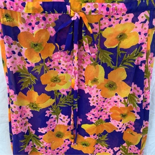 Vintage Lilly Pulitzer 1960’s The Lilly Multicolor Floral Maxi Dress Resortwear - Bild 9 von 16