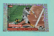 FERNANDO TATIS JR 2021 DONRUSS VECTOR LIVESTREAM #LS4 SAN DIEGO PADRES