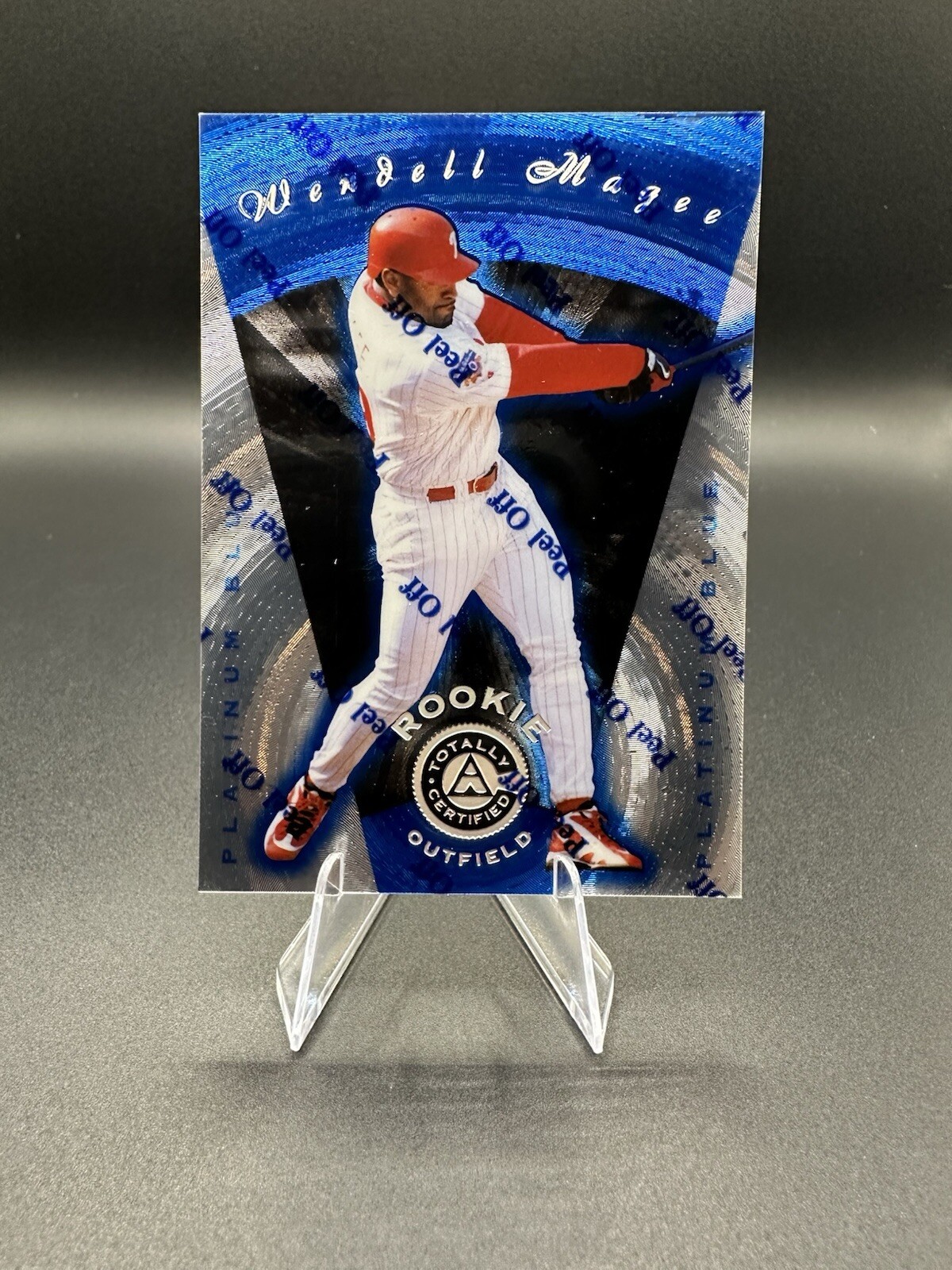 1997 Pinnacle Totally Certified - Platinum Blue #130 Wendell Magee /1999