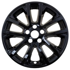 Wheel Covers 17gloss Black Abs 4 Pcs.fits Jeep Cherokee 2018 2019 2021 2022