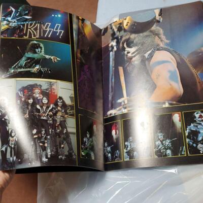 KISS First JAPAN TOUR 1977 Book PROGRAM Vintage Japan Import | eBay