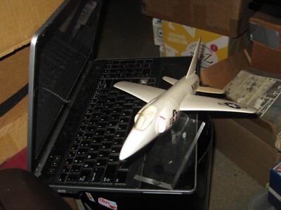 Vintage 13  1950s U.S. Navy Grumman Tiger Desktop Model by Topping Models