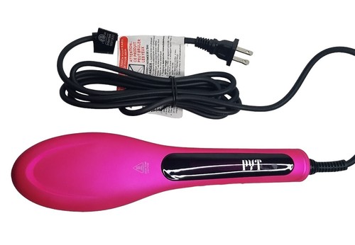 Cepillo de pelo de peinado térmico plancha PYT filosofía del cabello marca rosa intenso - Imagen 10 de 14