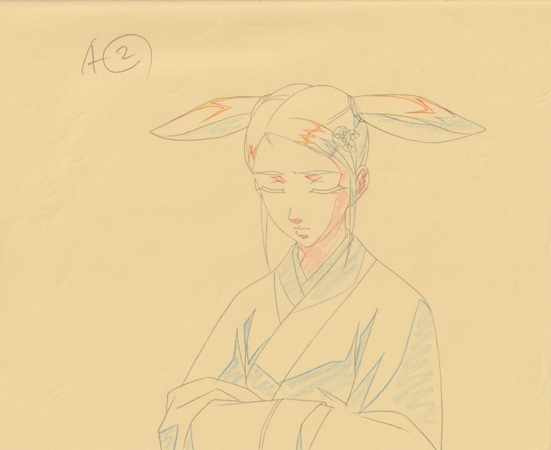The Twelve Kingdoms Juuni Kokki Genga Douga Original Sketches Pierrot - Teiei