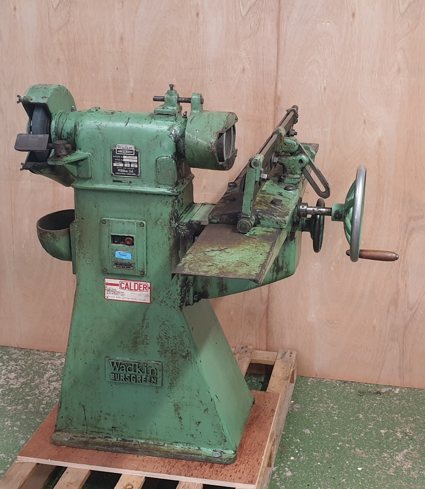 Wadkin BNL Planer Knife Grinder eBay