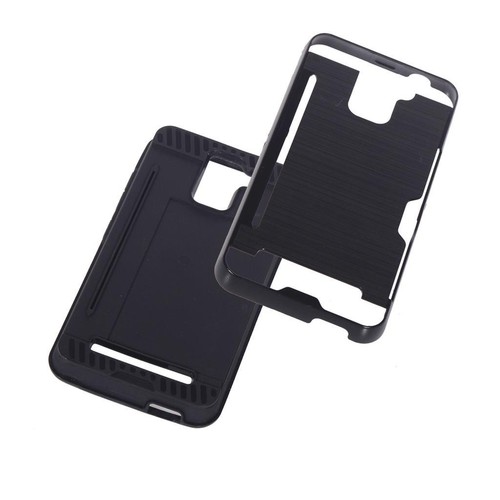 For BLU Life Mark L0030EE Rugged Hybrid Tough Case Cover + Screen Protector - Picture 4 of 17
