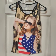 Tank Top For Women Women's Camouflage Fashion Wild O-Neck Sleeveless Tops