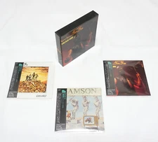 Samson - Mini LP CD 3 Titles Set + Promo Box Replica Paper Sleeve Obi Japan