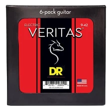 Veritas - Uncoated, Accurate Core Technology Electric Guitar Strings: Light