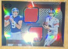 Panini Illusions Davis Webb Eli Manning Dual Memorabilia #LD-# /15