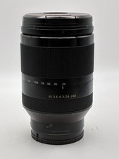 SONY SEL24240 E-MOUNT FE 24-240mm f/3.5-6.3 OSS LENS - SEL 24240 - BELOW-AVERAGE