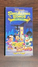 Disney's Sing Along Songs - Very Merry Christmas Songs VHS,1997 Mickey, Donald