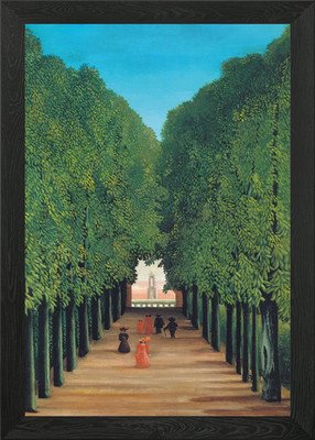 Avenue in Saint Cloud Gerahmtes Wandbild Poster Leinwanddruck Bild
