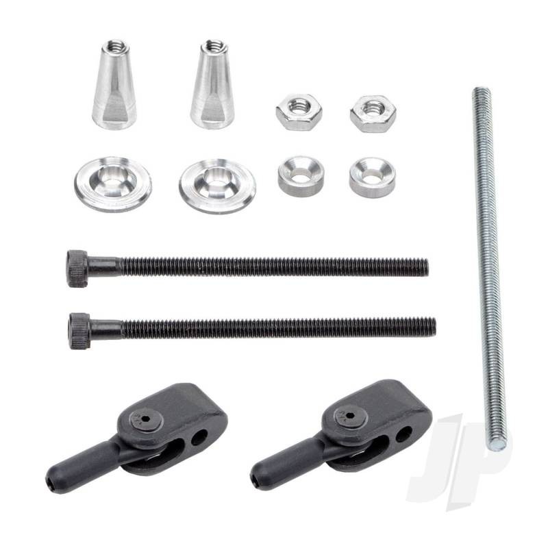 Dubro DB3356 Heavy Duty Clevis Horn System (2pcs) Hardware for RC Model Aircraft