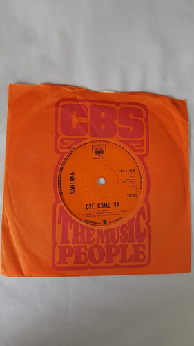 Santana...Oye como va. 7" Single.