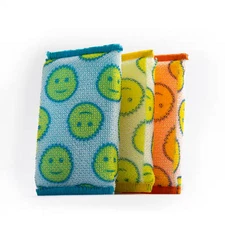 Scour Daddy Scratch-Free Scouring Pads 3-Count – Durable & Safe Clean