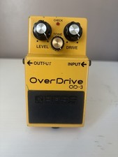 Boss OD-3 OverDrive Analogue Overdrive Effects Pedal for Electric Guitar
