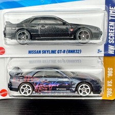 Hot Wheels American version Nissan Skyline GT-R R32 R33 2 units