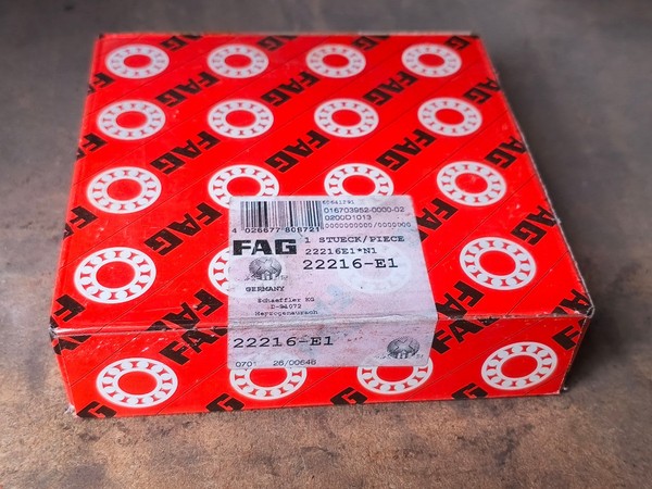 Fag 22216 - E1 Pendelrollenlager Innen-Ø 80 Mm AußEn-Ø 140 Mm Breite 33 Mm-image