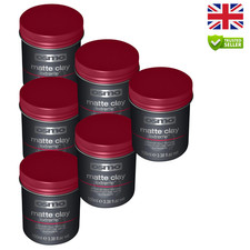 Osmo MATTE CLAY EXTREME Strong Hold Texture Wax, Extreme Styling (RED ) 100ml X6