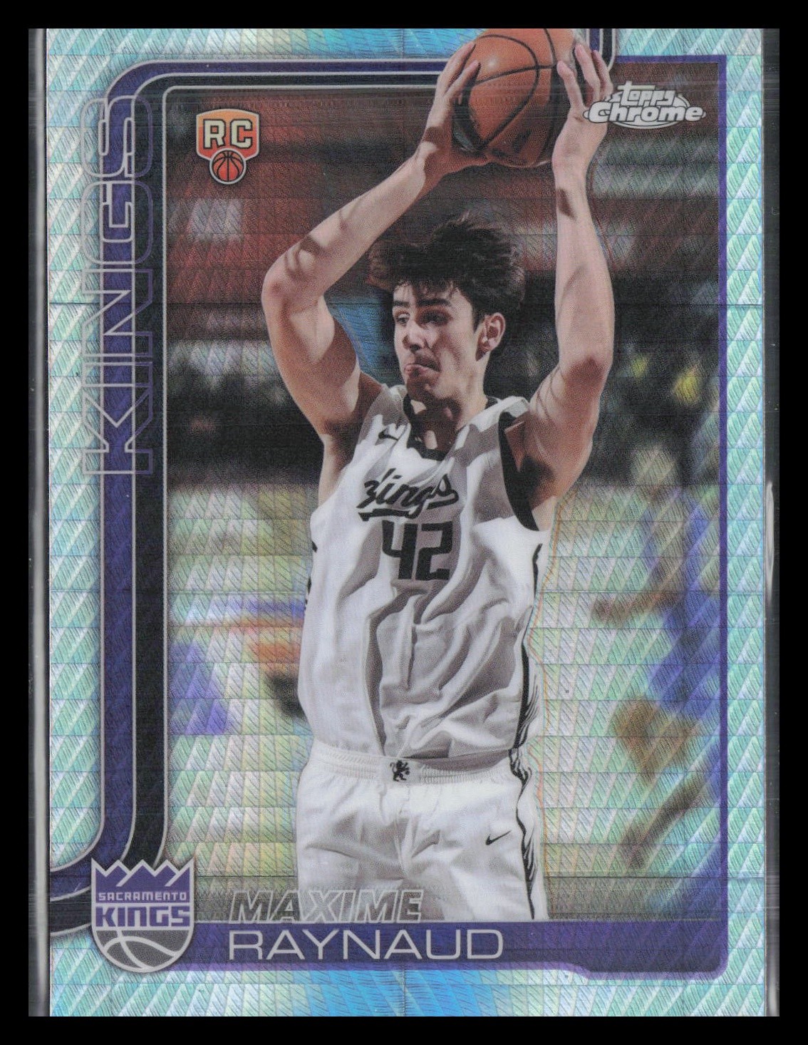 Maxime Raynaud 2025-26 Topps Chrome #293 Prism Refractor