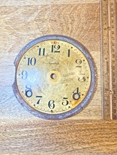 Antique Ingraham Clock Movement Dial Pan (5.6...