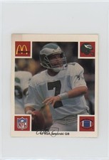 1986 McDonald's Play & Win Philadelphia Eagles No Tab Ron Jaworski yj7