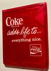 2Vintage Coca Cola Items Patch And A Mirror In Little Case Coke Adds Life Nice