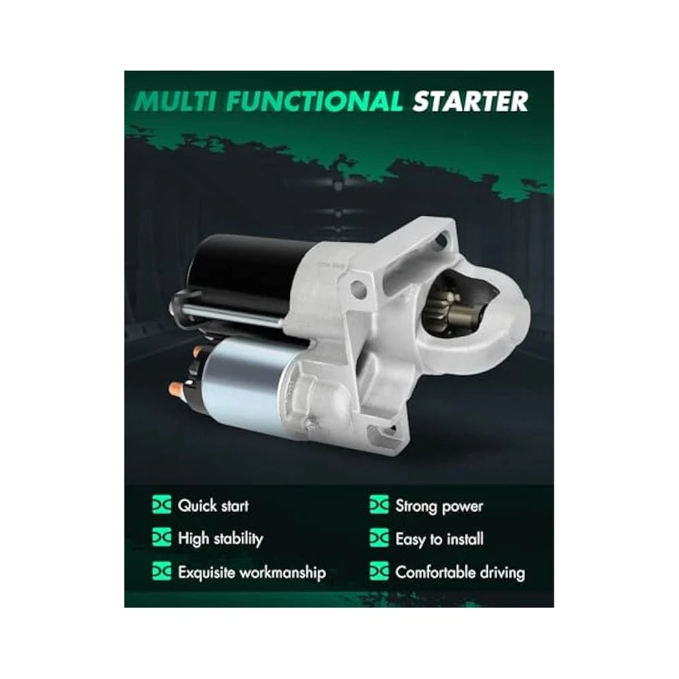 For High,Quality Starter 6785 for Buick Lucerne 2009,2011, Chevrolet Equinox Foto 2 de 4