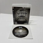Guitar Hero Metallica Sony PlayStation 3 Tested Working PS3 Rare OOP No Manual