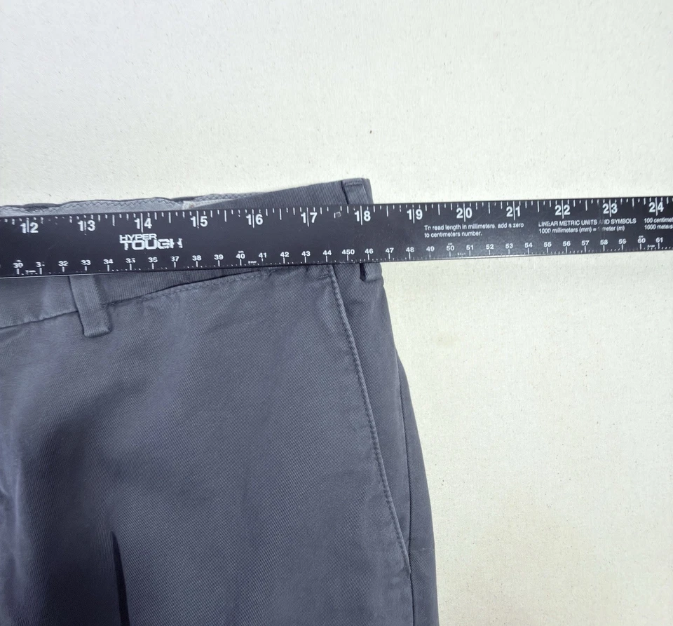 Brunello Cucinelli Chino 长裤灰色 100% 棉 52IT 36 二手状况完好 — 第 4/4 张图片