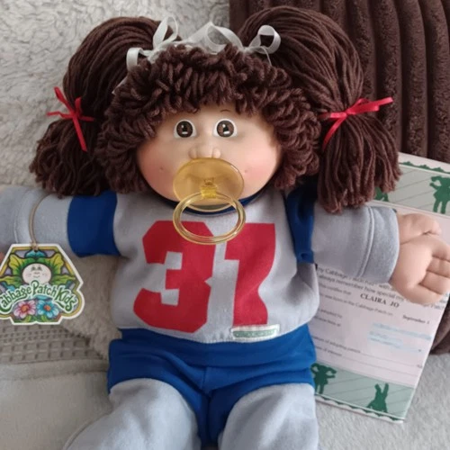 ❤️💙1985 Cabbage Patch UT FACTORY Girl With Birth Certificate And Hang Tag ❤️💙