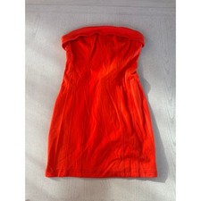 NWT Urban Outfitters Red Orange Mini Dress Clubbing Clubcore Party Dress