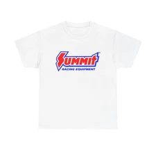 Summit Racing Equipment Graphic T Shirt Retro Unisex Heavy Cotton Tee