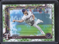 2025 Topps Holiday Plaid #H153 Josh Smith - Texas Rangers - MINT