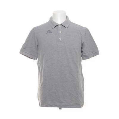 Kappa, Poloshirt, Größe: XL, Grau, Baumwolle, Herren #c8X